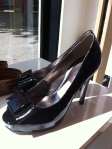 Black patent shoes at So Very Tunbridge Wells